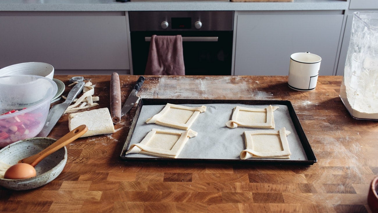 How to make rough puff pastry by Izy Hossack